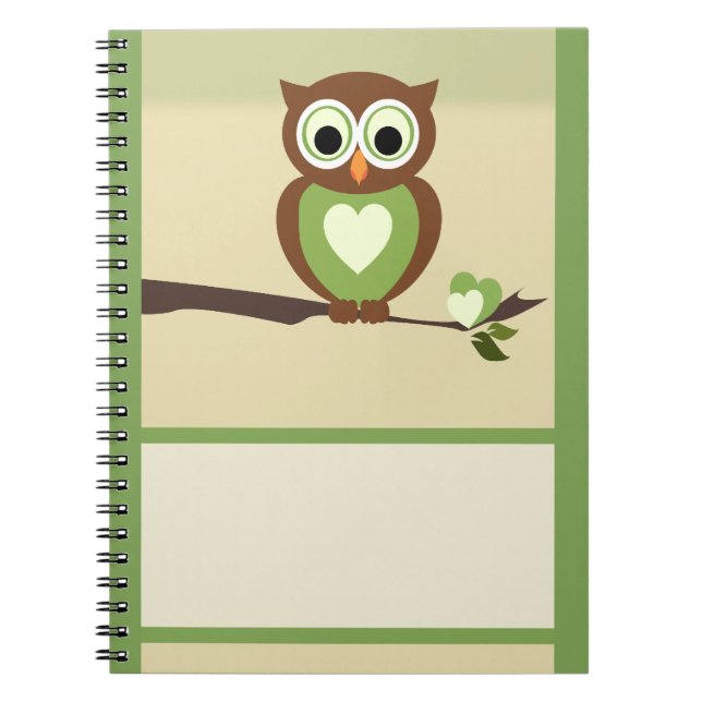 Carnet Hibou (Devant)