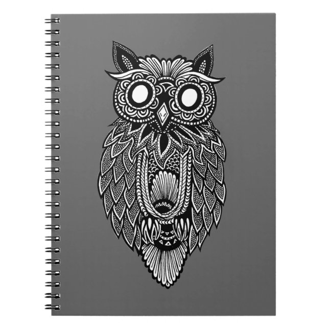 Carnet Hibou (Devant)