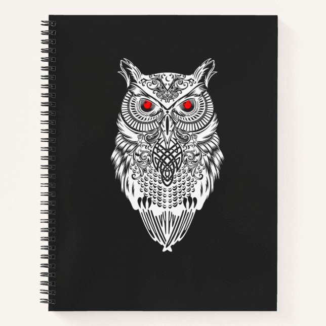 Carnet hibou (Devant)