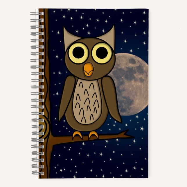 Carnet Hibou nocturne (Recto)