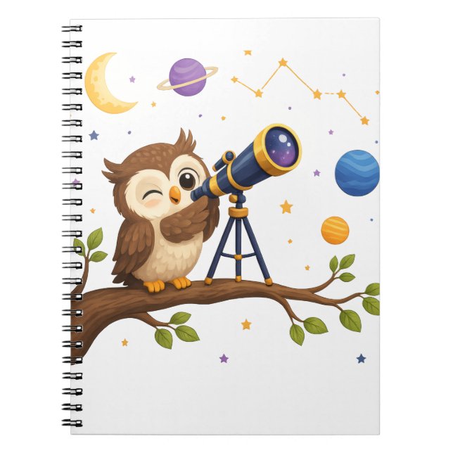 Carnet Hibou Starwatch (Devant)