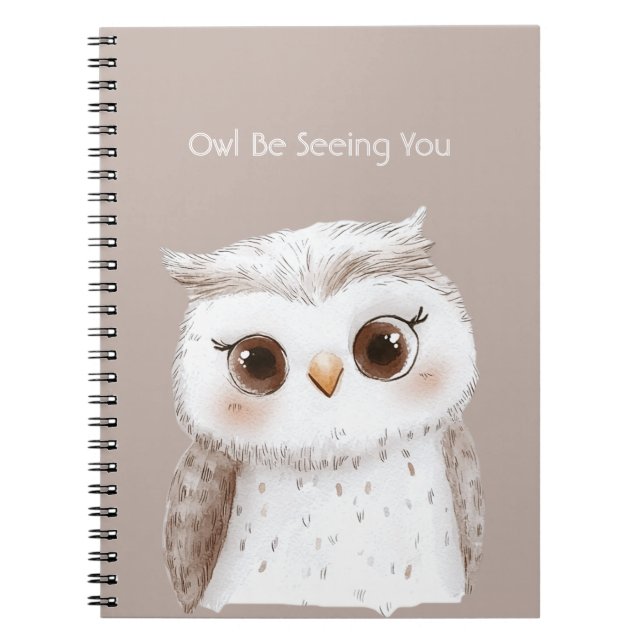Carnet Hibou vous verra (Devant)