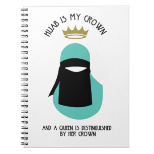 Carnet Hijab est ma couronne - l'AQUA NIQAB SANS VISAGE