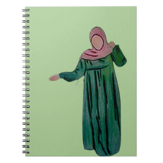 Carnet Hijabi - Muslimah - Hijab tiré à la main - Hijab G