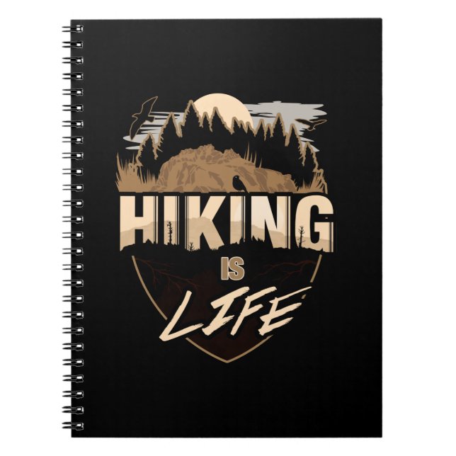 Carnet Hiking Is Life (Devant)