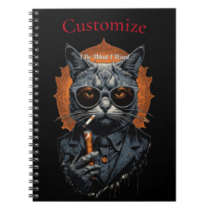 Carnet Hip Cat cool Thunder_Cove