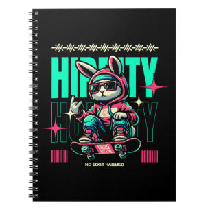 Carnet Hip-Hop Hoppity - Lapin Skateur de Pâques