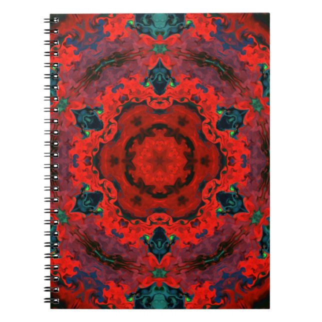 Carnet Hippie psychédélique (Devant)