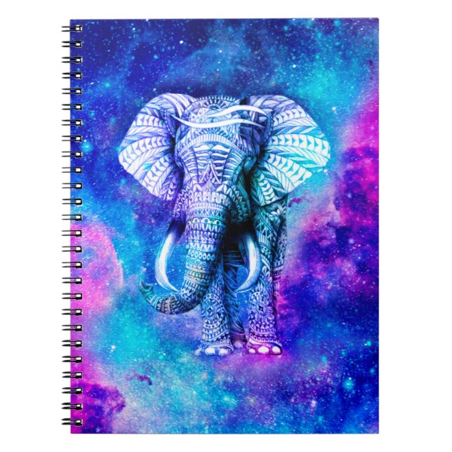 Carnet Hipster Elephant (Devant)