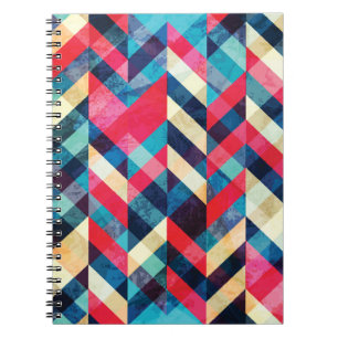 Carnet Hipster zigzag : grunge motif sans soudure.