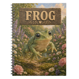Carnet Histoire de grenouille mignonne pour bébé Nursery