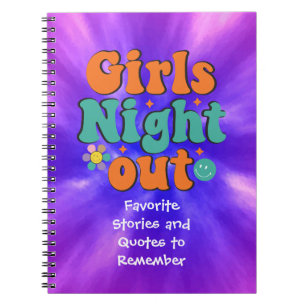 Carnet Histoires et citations de filles Night Out