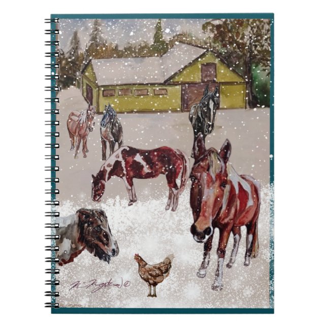 CARNET HIVER AU RANG WEST HILLS (Devant)