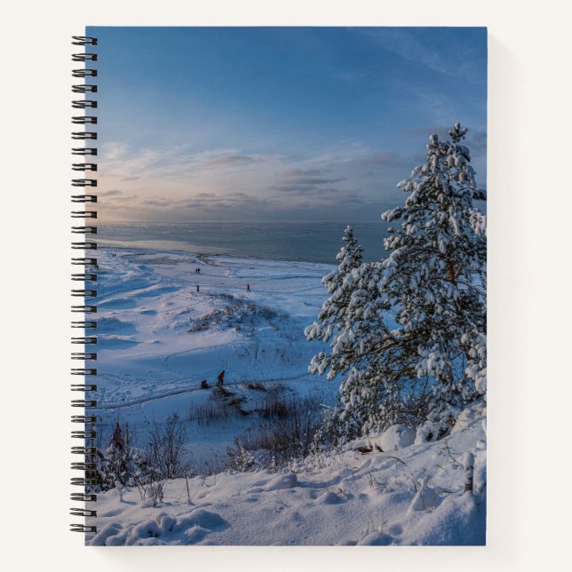 Carnet Hiver neigeux Côte balte (Devant)
