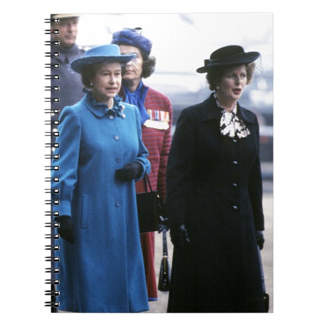 Carnet HM Queen Elizabeth II-Margaret Thatcher (Devant)