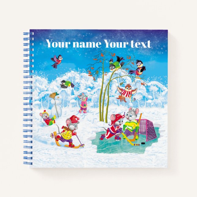 Carnet hockey (Devant)