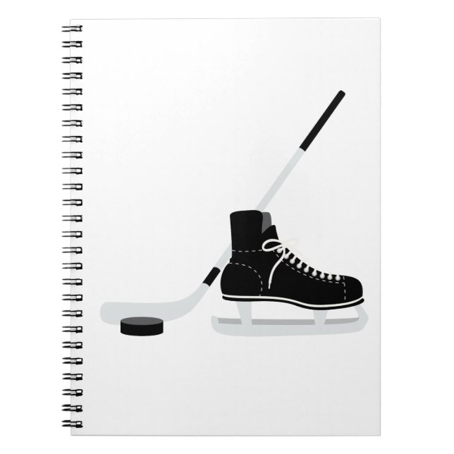 Carnet Hockey sur glace (Devant)