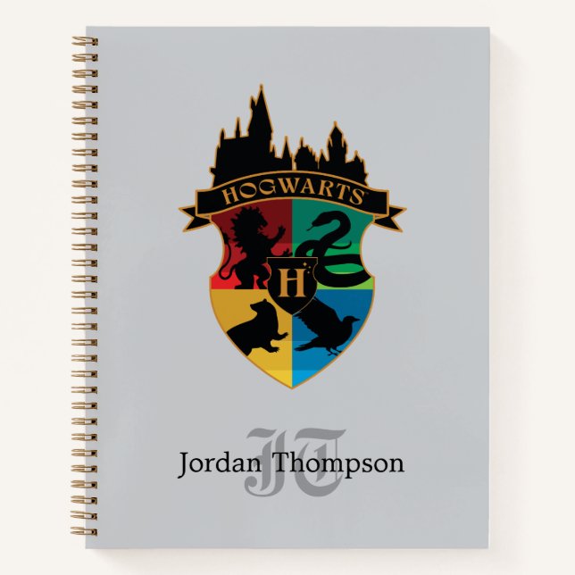 Carnet HoGWARTS™ Castle Crest House Insigne de fierté (Devant)