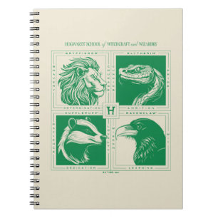 Carnet HOGWARTS™ Grille d'animaux de maison