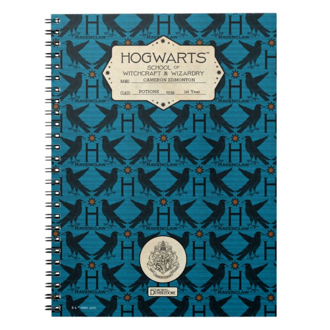 Carnet HOGWARTS™ School RAVENCLAW™ (Devant)
