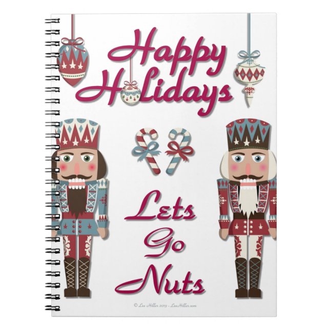 Carnet Holiday Nutcracker Lets Go Nuts (Devant)