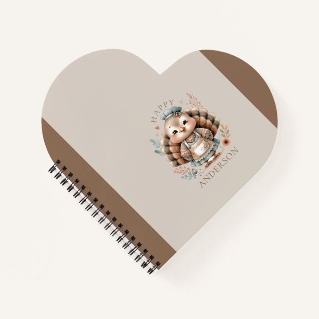 Carnet Holiday Turquie Ajouter un texte personnalisé (Devant)