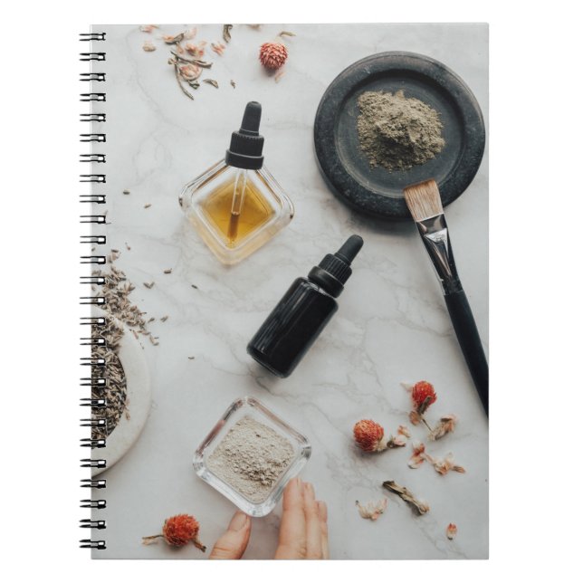 Carnet holistique d'huiles essentielles de santé (Devant)