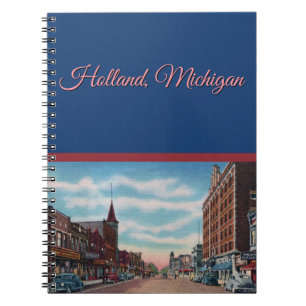 carnet Holland Michigan dans les années 1940