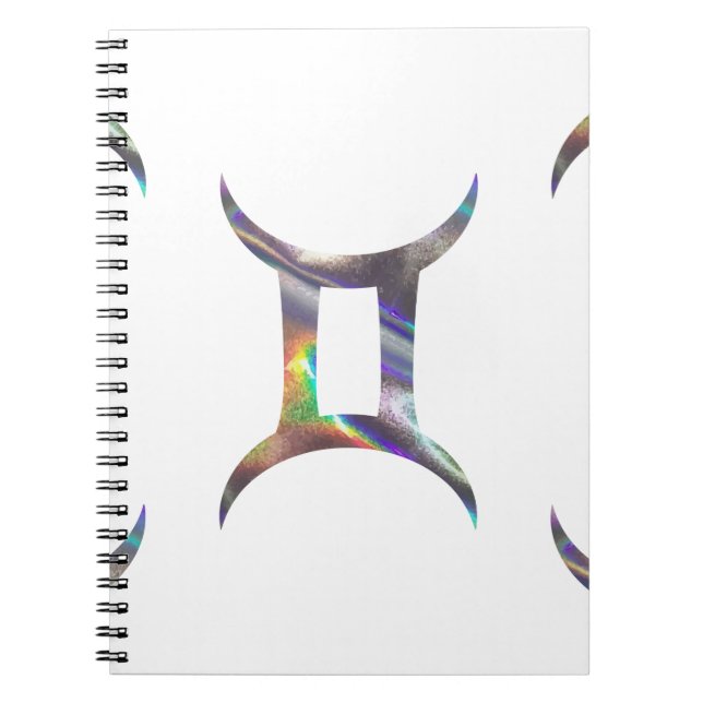Carnet hologramme Gemini (Devant)