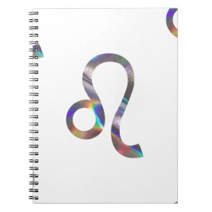 Carnet hologramme Leo