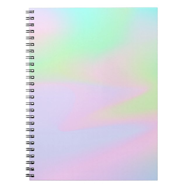 Carnet Holographique Iridescgraphique (Devant)