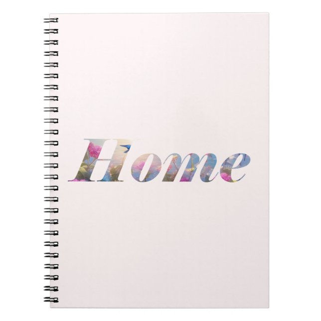 Carnet Home. (Devant)
