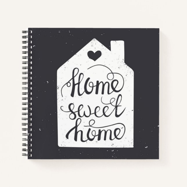 Carnet Home Sweet Home (Devant)