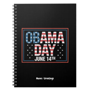 Carnet Hommage Drôle à la Journée Obama Le 14 Juin Encore