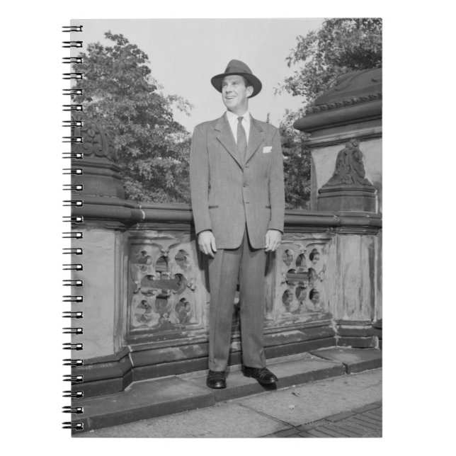 Carnet Homme dans le casquette (Devant)
