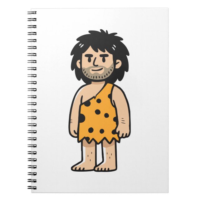 Carnet homme de la grotte de Throk (Devant)