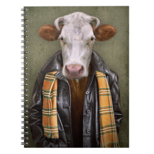 Carnet Homme de vache