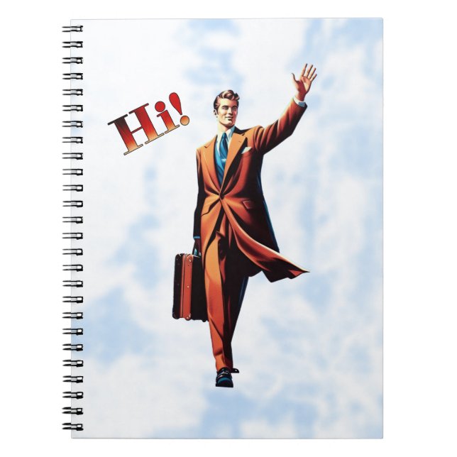 Carnet Homme de voyage (Devant)