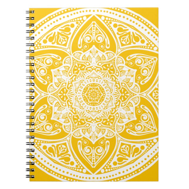 Carnet Honey Mandala (Devant)