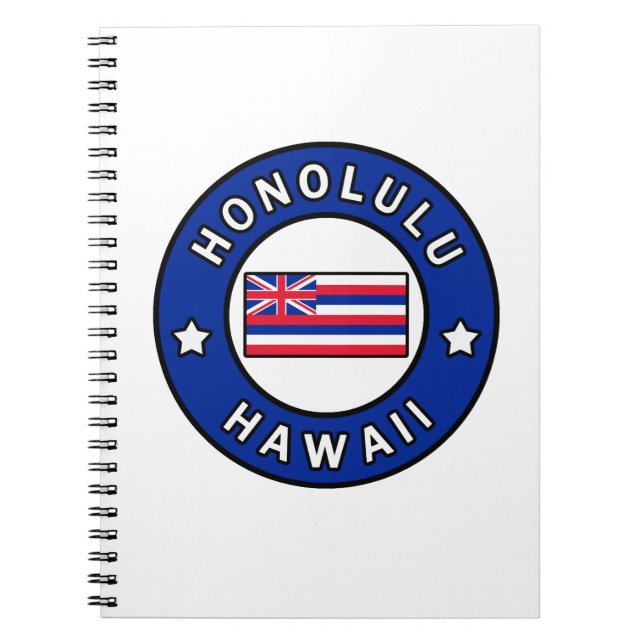 Carnet Honolulu Hawaii (Devant)