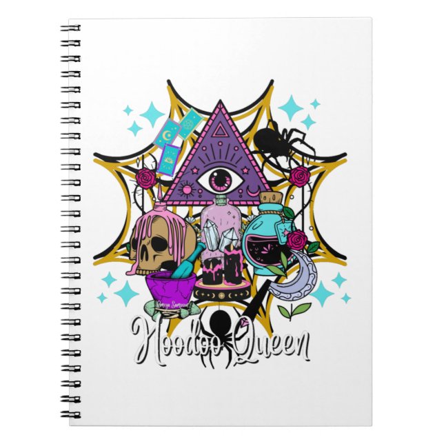 Carnet Hoodoo Queen (Devant)