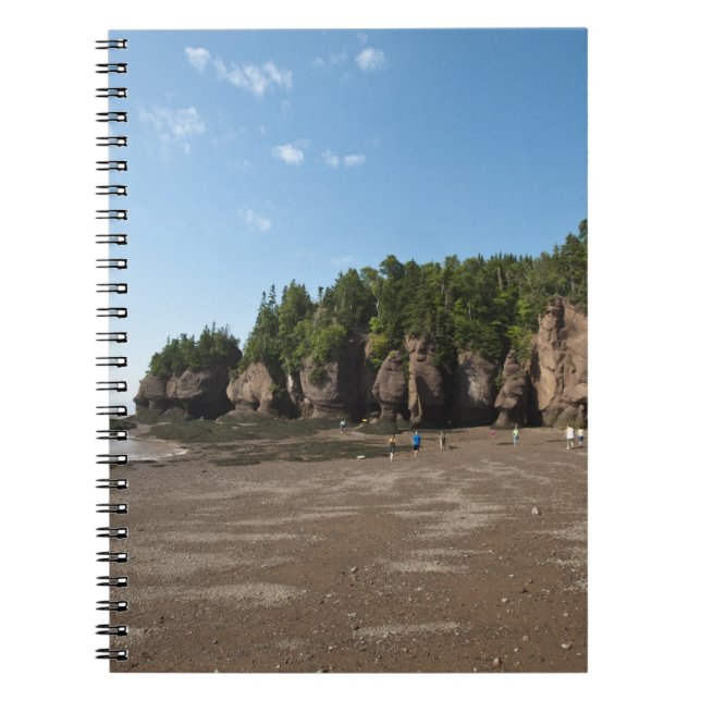 Carnet Hopewell Rocks et le site d'exploration de la maré (Devant)