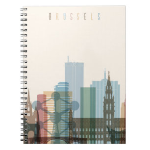 Carnet Horizon de ville de Bruxelles, Belgique  