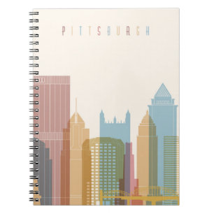 Carnet Horizon de ville de Pittsburgh, Pennsylvanie