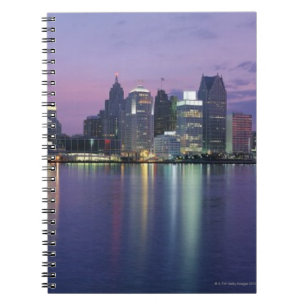 Carnet Horizon des Etats-Unis, Michigan, Detroit, nuit