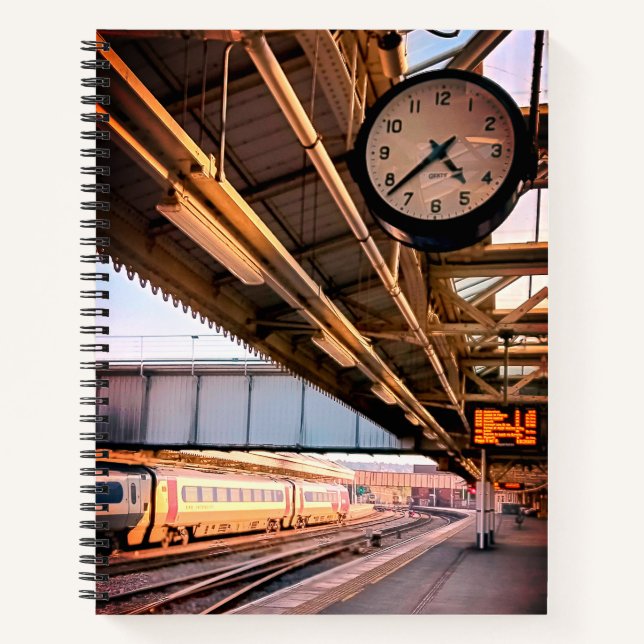 Carnet Horloge de station (Devant)