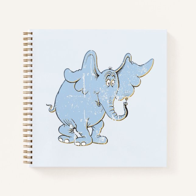 Carnet Horton Hears A Who | Horton Distressed (Devant)