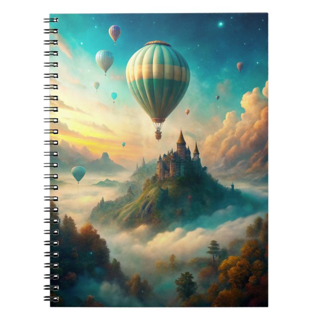 Carnet Hot Air Balloons (Devant)