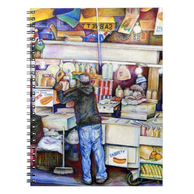 Carnet Hot Dog God, New York (Devant)