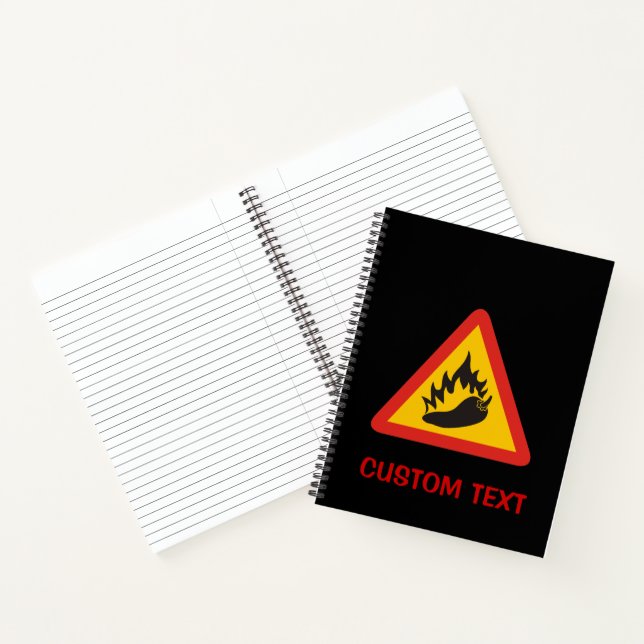 Carnet Hot pepper danger (Intérieur)